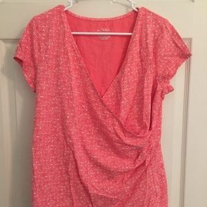Coral Summer Blouse